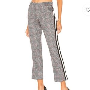 Pam & Gela Glen Plaid Crop Pant